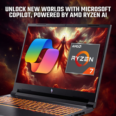 Acer Nitro V ANV16-41 AMD Ryzen 7 | 16GB DDR5 RAM | 512GB SSD | RTX 4050 6GB Gaming - Black