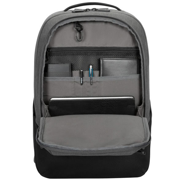 TARGUS Cypress Hero 16" Backpack with Integrated Apple® Find My® Functionality -  Grey/Black